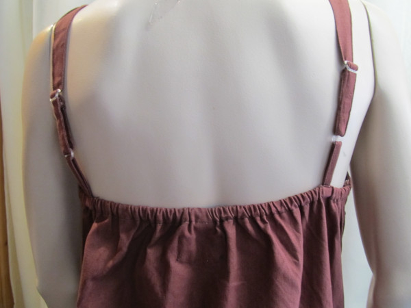 Ladies Medieval Sundress Burgundy